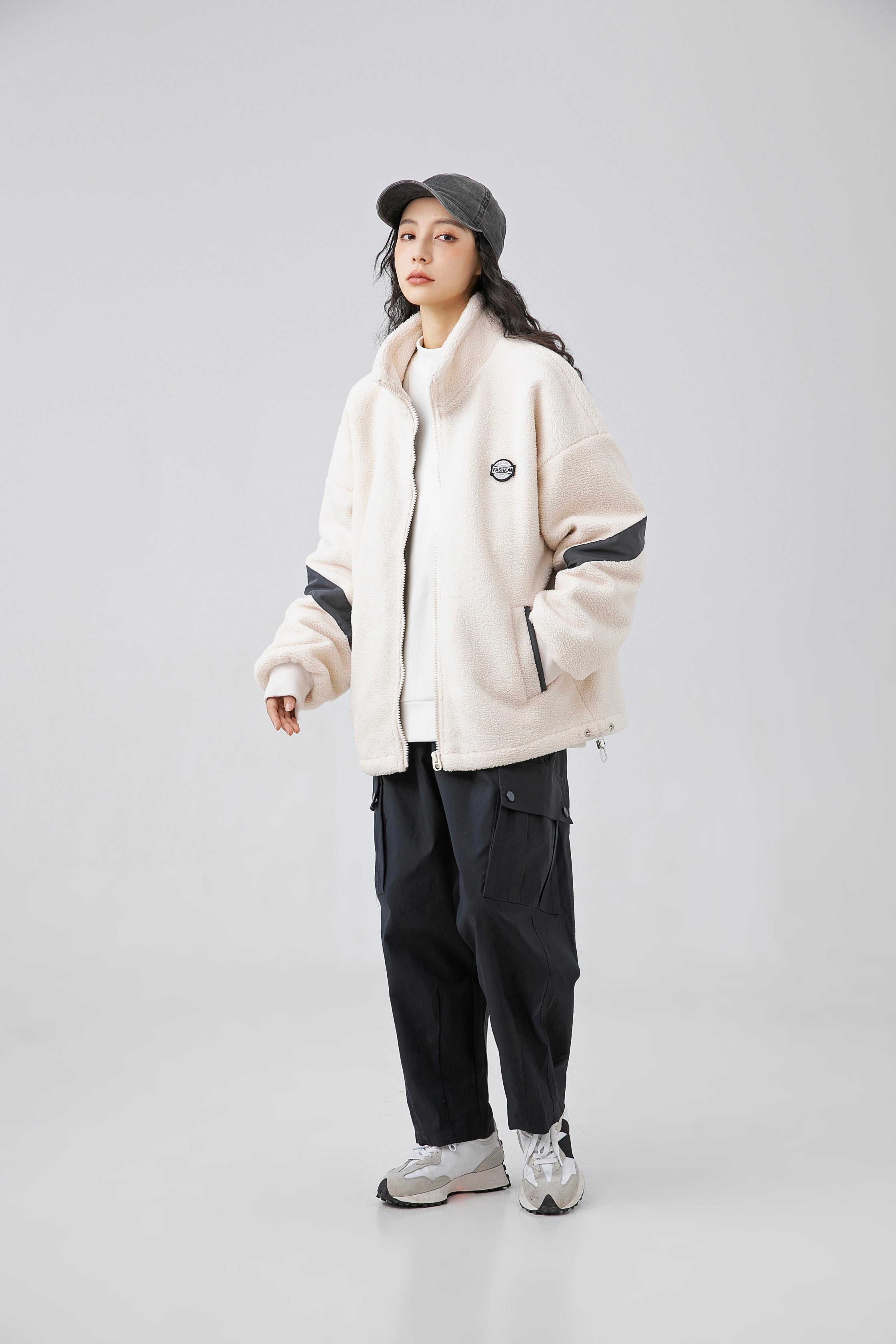 Thick Warm Fleece-Lined Jacket #1906