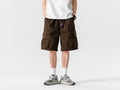 Short cargo coupe ample en batik n° 1728