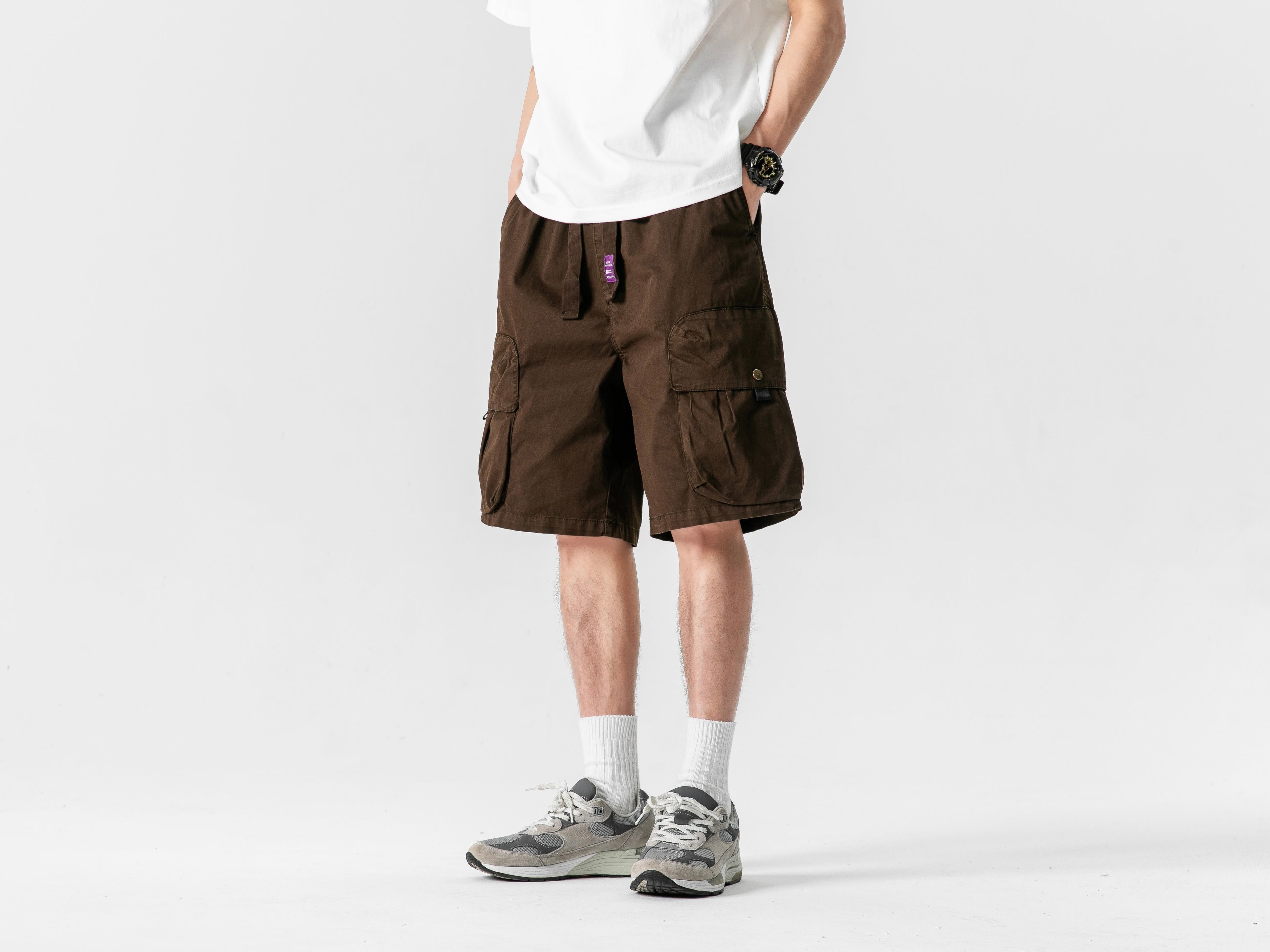 Short cargo coupe ample en batik n° 1728