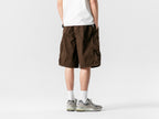 Short cargo coupe ample en batik n° 1728