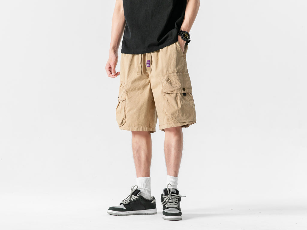 Short cargo coupe ample en batik n° 1728