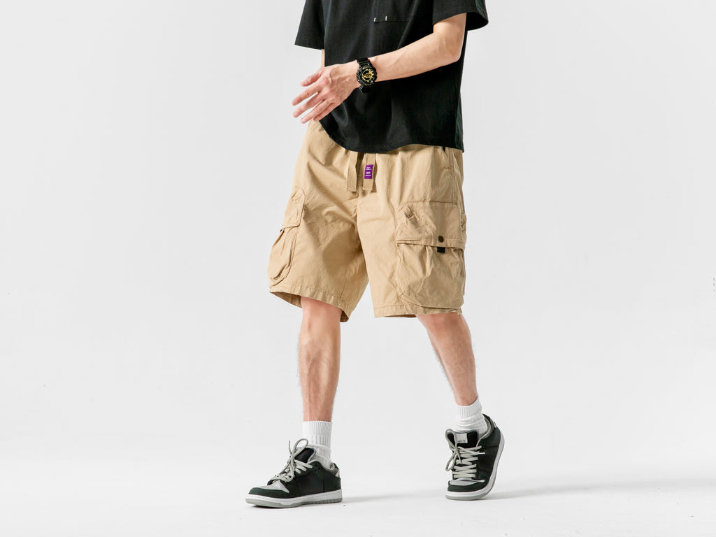 Short cargo coupe ample en batik n° 1728