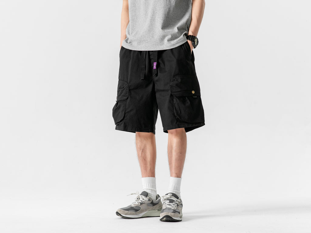 Short cargo coupe ample en batik n° 1728