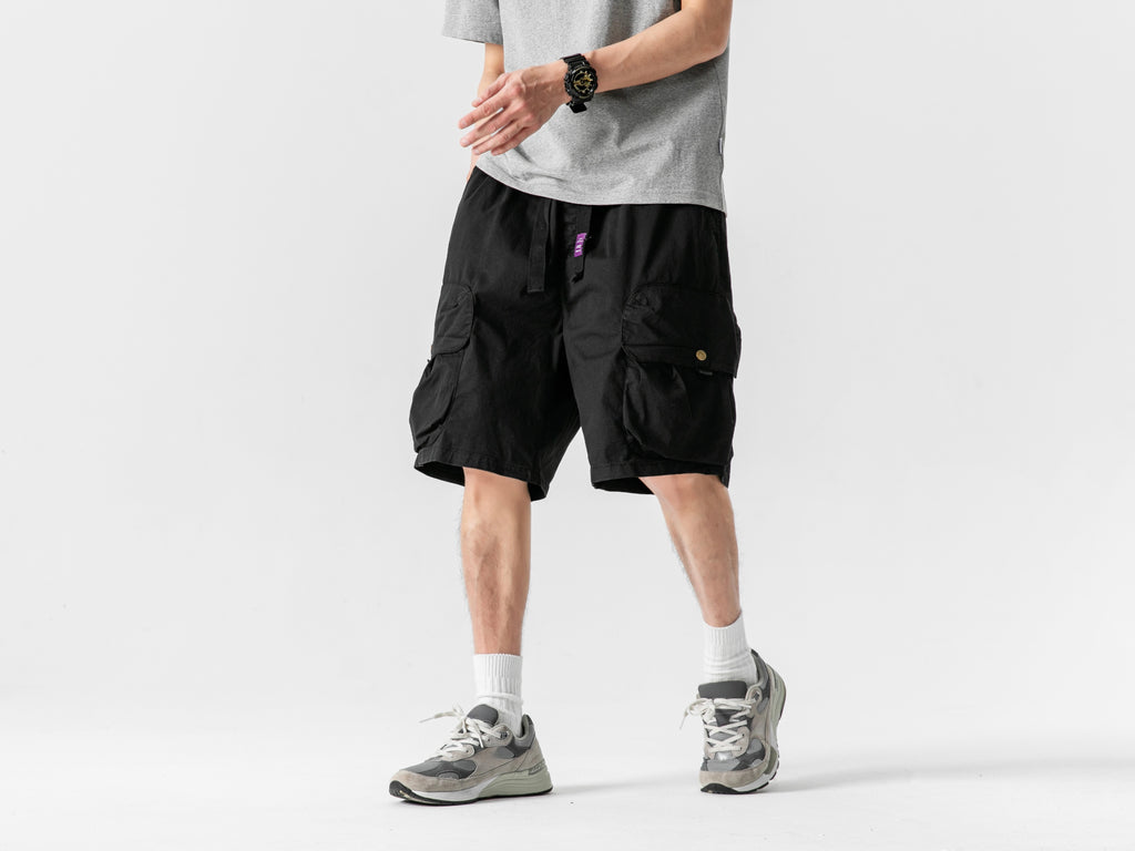 Short cargo coupe ample en batik n° 1728