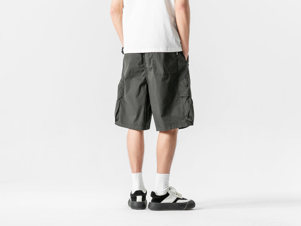 Short cargo coupe ample en batik n° 1728
