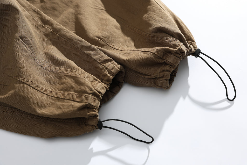 Relaxed Wide Cargo Pants #1737
