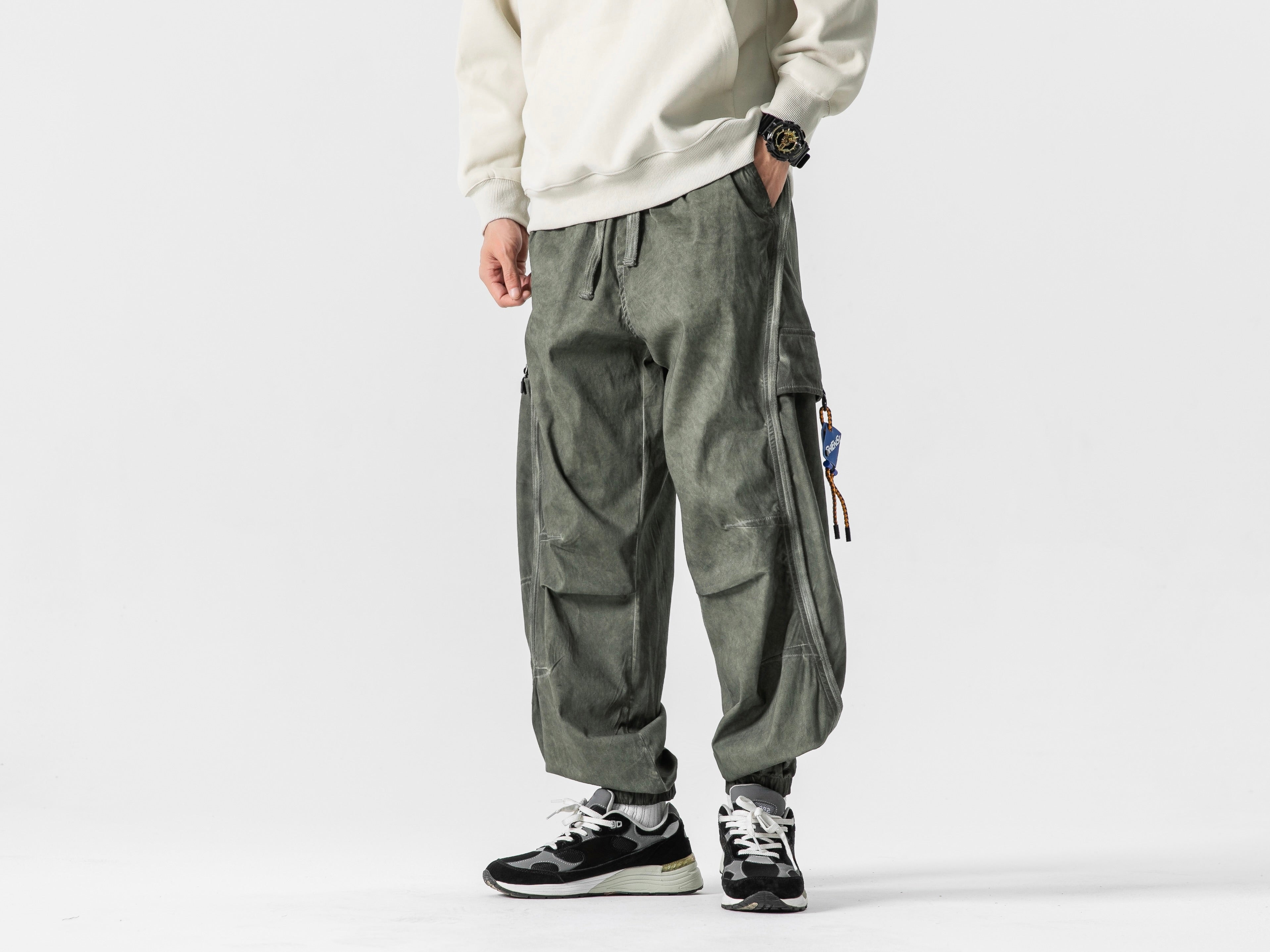 Pantalon décontracté fonctionnel et polyvalent #1730