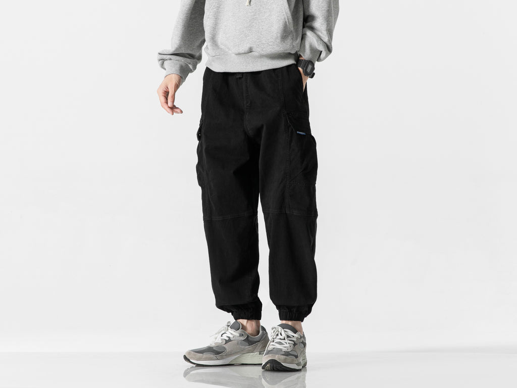 Utility Drawstring Cargo Pants #1713