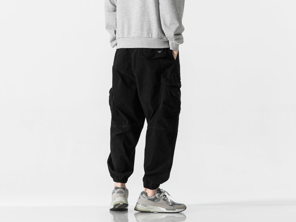 Utility Drawstring Cargo Pants #1713