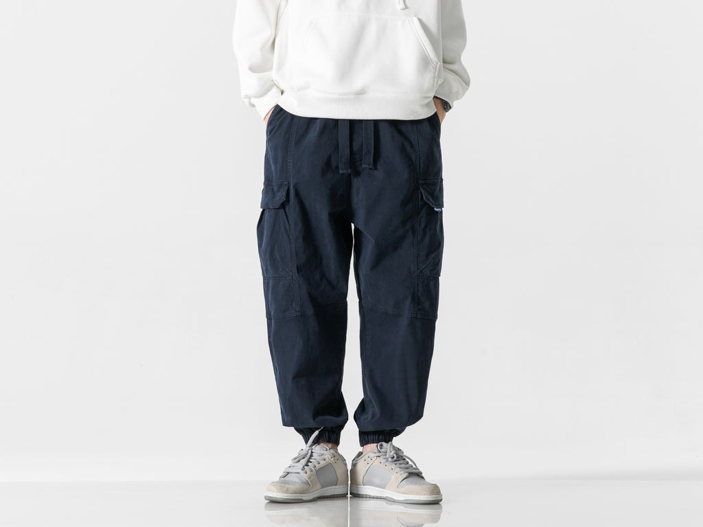 Utility Drawstring Cargo Pants #1713
