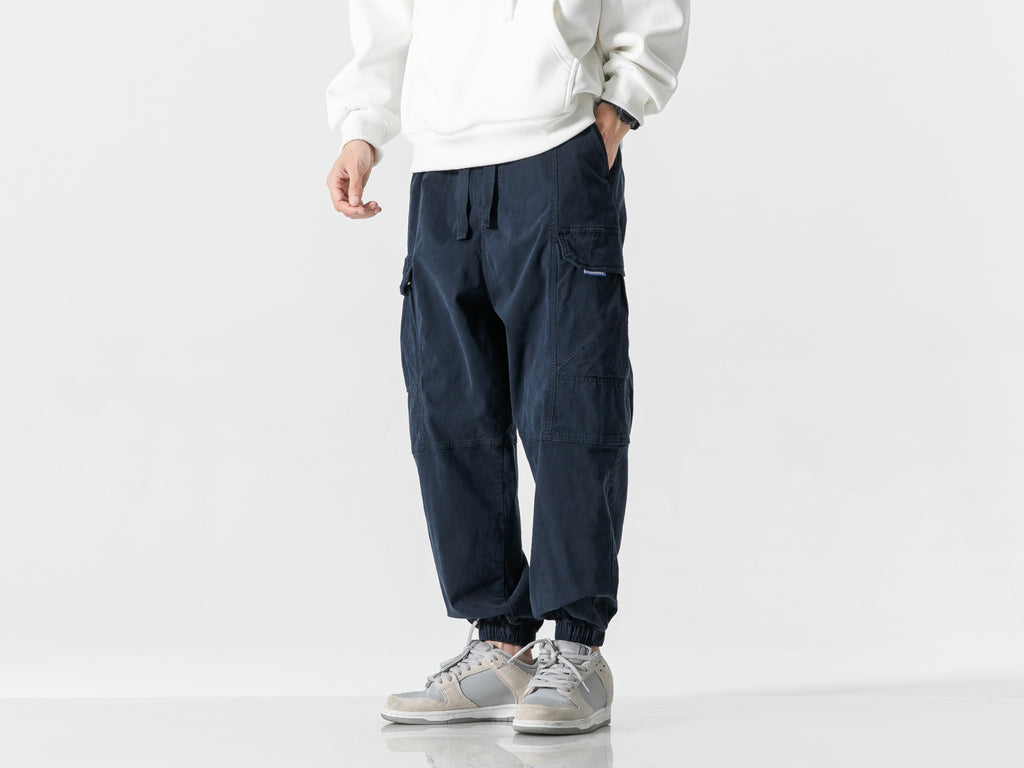 Utility Drawstring Cargo Pants #1713