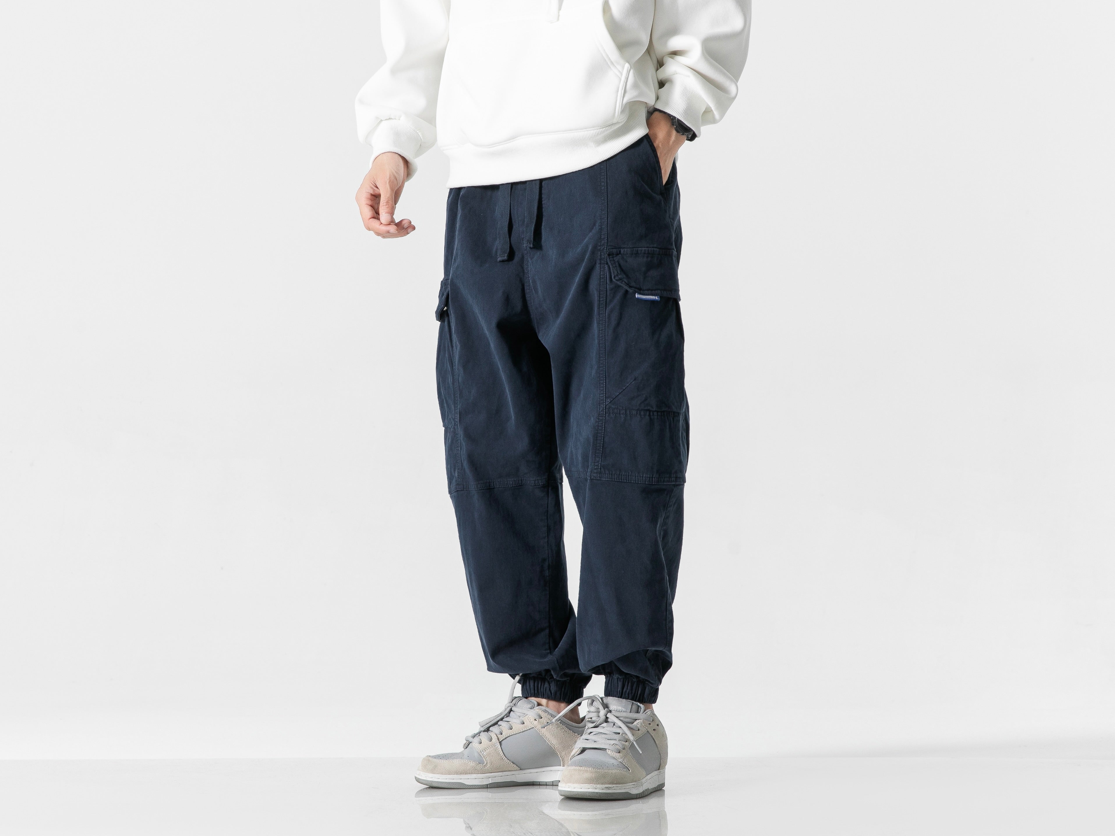 Pantalon cargo utilitaire à cordon #1713