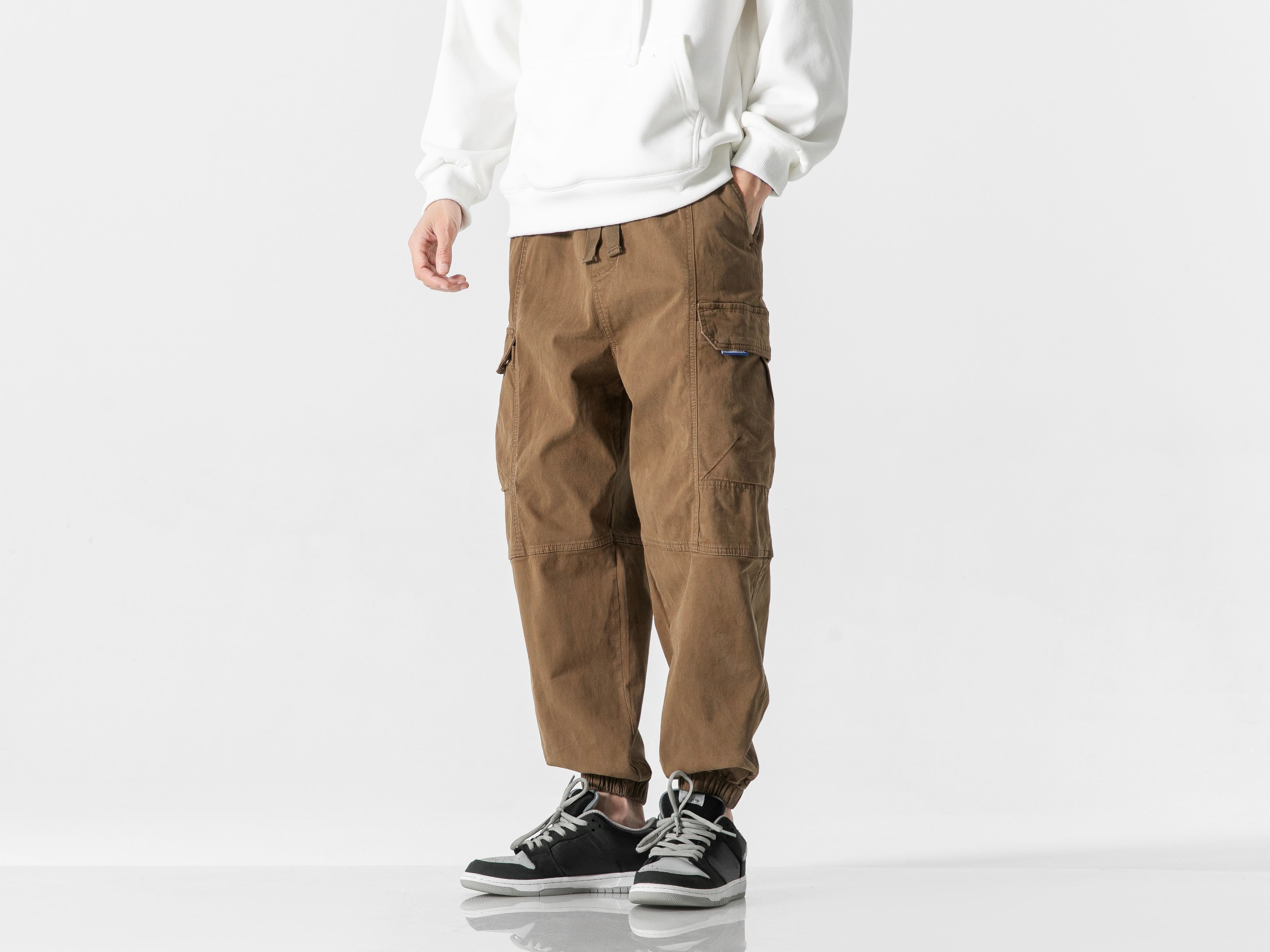 Utility Drawstring Cargo Pants #1713
