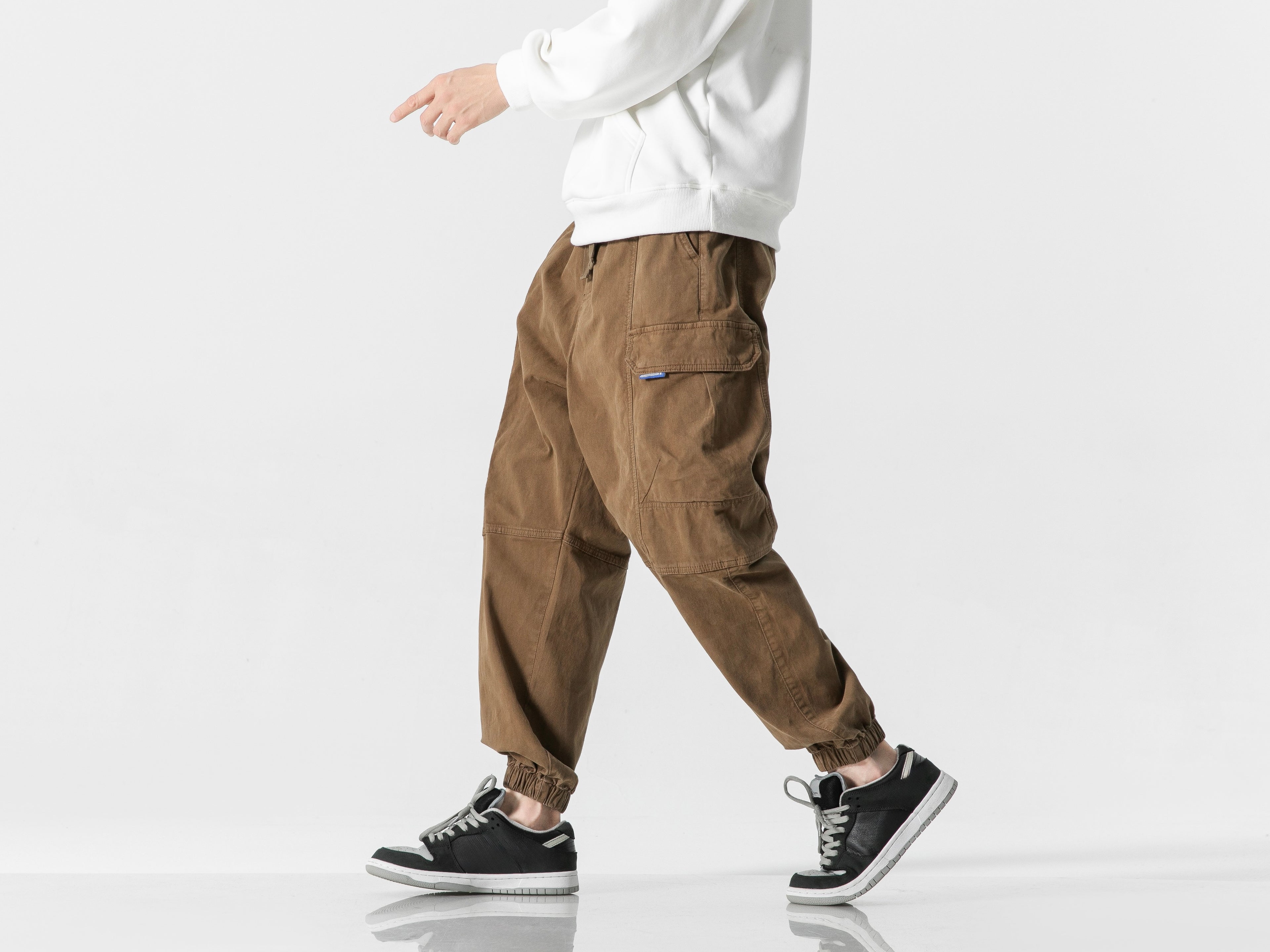 Utility Drawstring Cargo Pants #1713