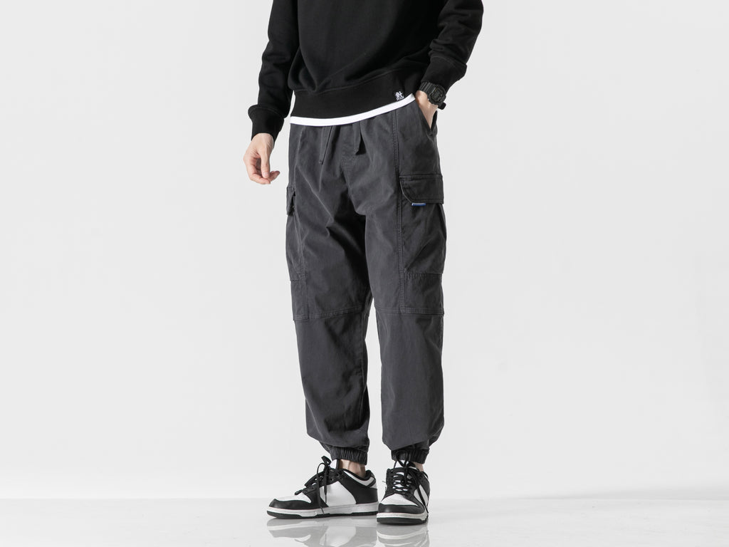 Utility Drawstring Cargo Pants #1713