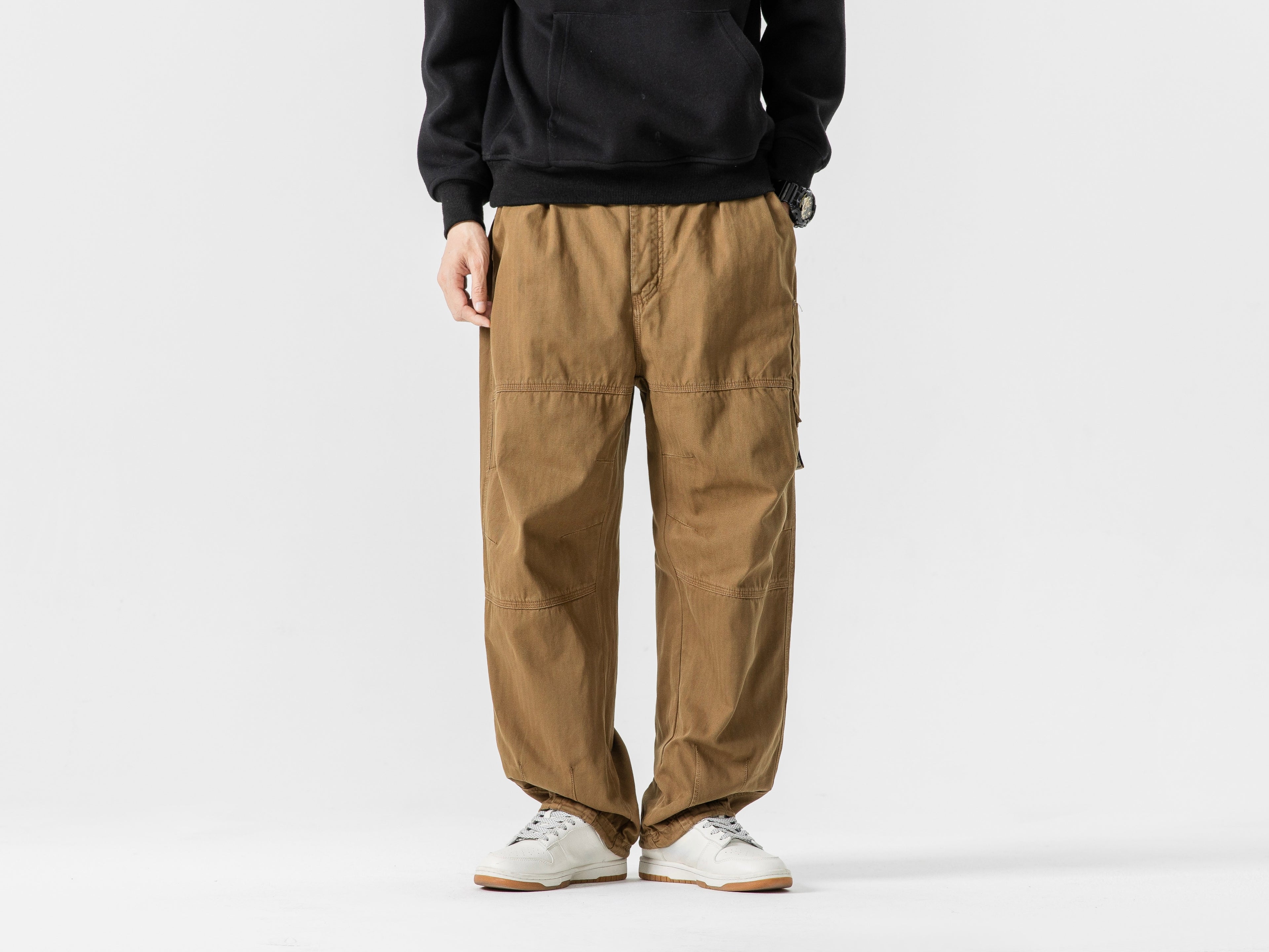 Relaxed Wide Cargo Pants #1737