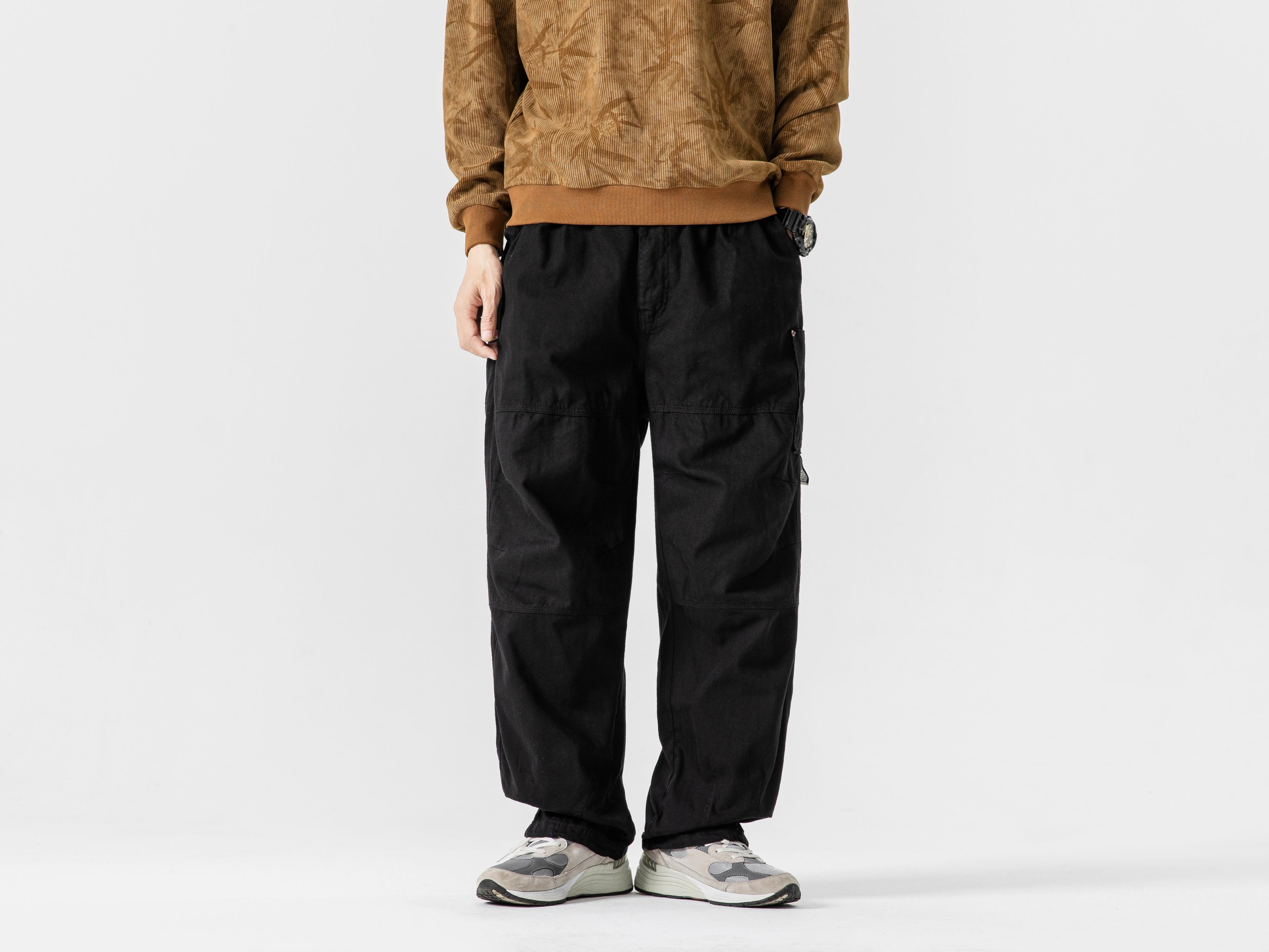 Relaxed Wide Cargo Pants #1737