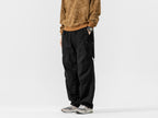 Relaxed Wide Cargo Pants #1737