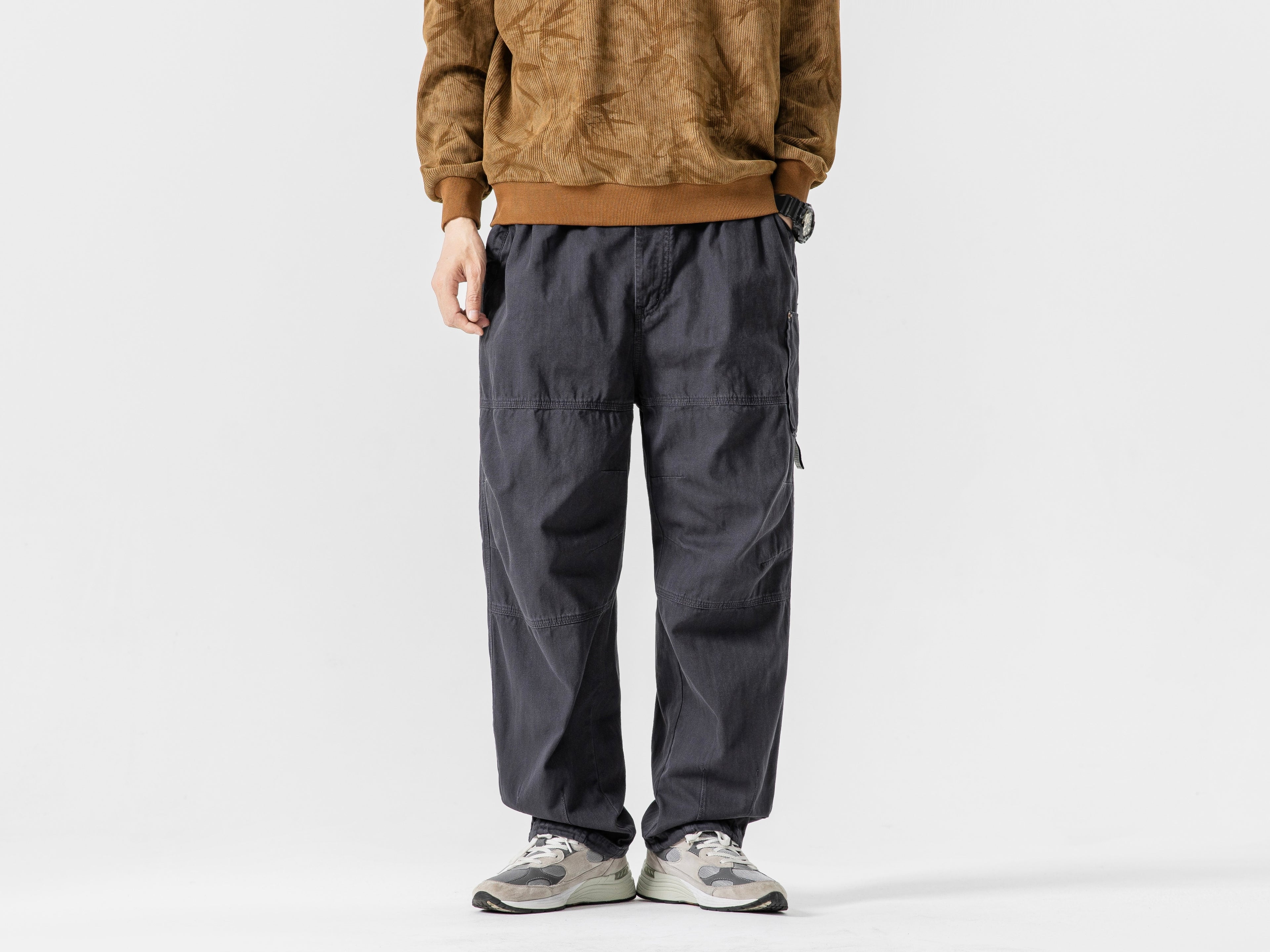Relaxed Wide Cargo Pants #1737