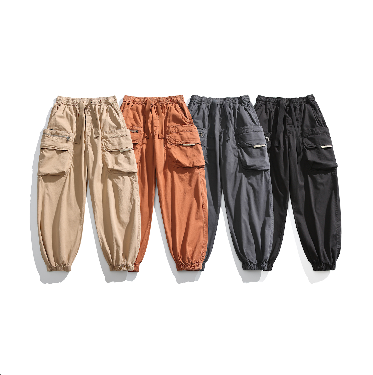Streetwear Flap Pocket Cargo Pants #1719