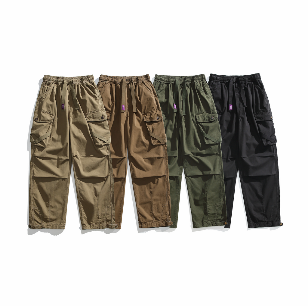 Oversized Baggy Wide-Leg Street Pants #1723