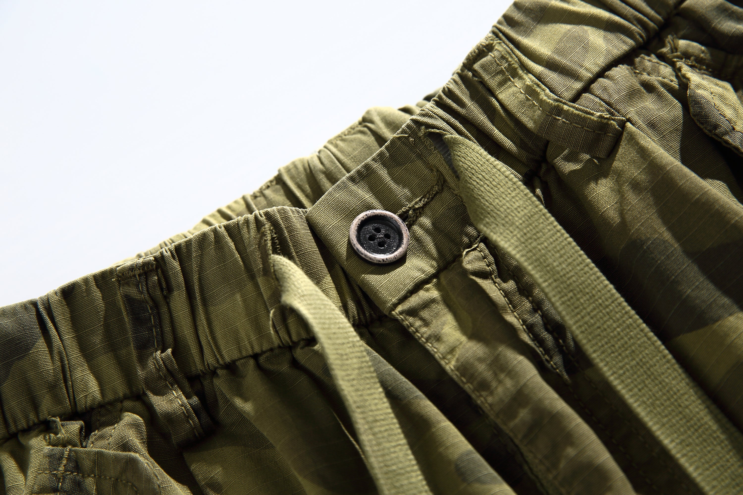 Short treillis multi-poches n°1755