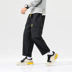 Baggy Fit Double-Knee Cargo Pants #S1617