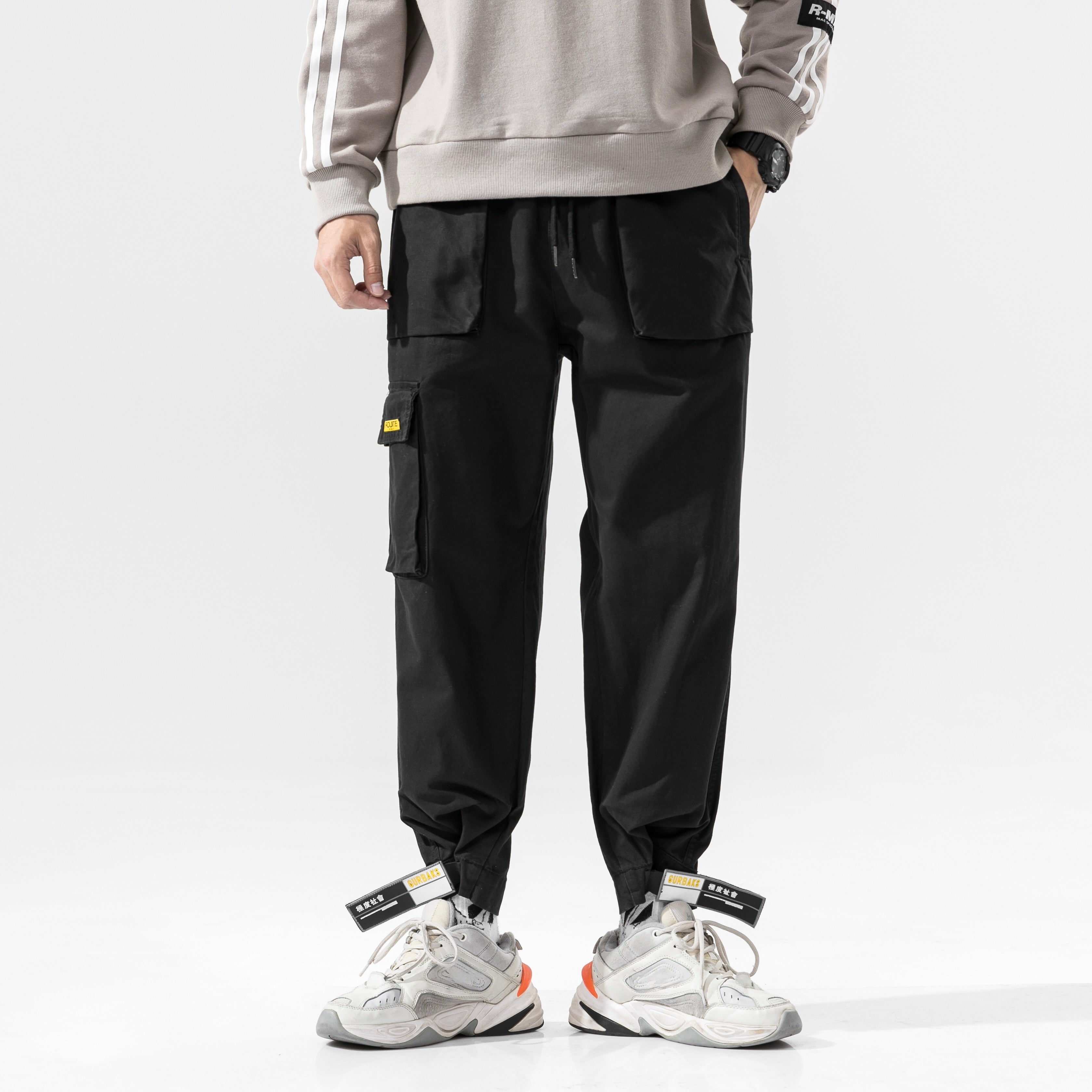 Premium Multi-Pocket Track Cargo Pants #S1620
