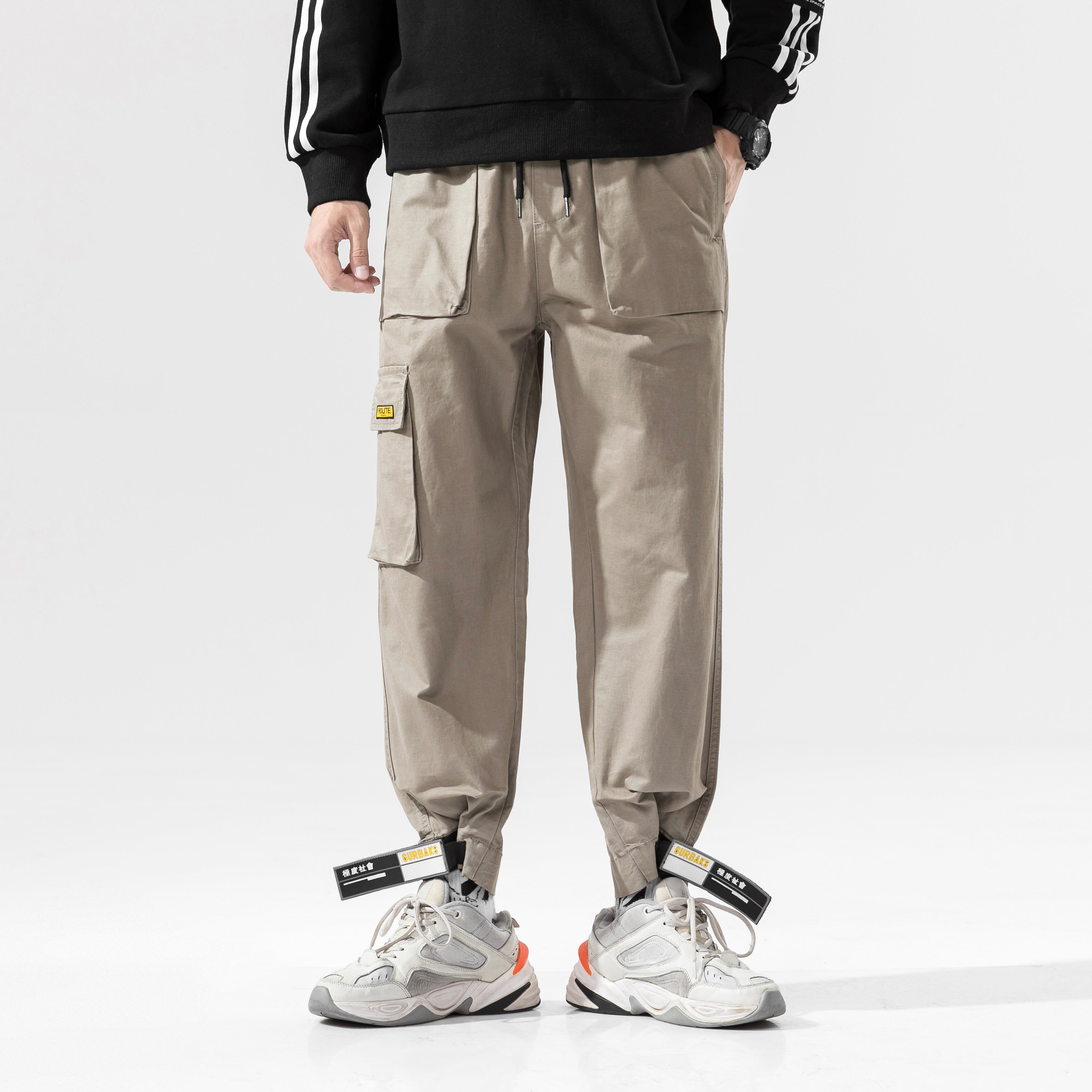Premium Multi-Pocket Track Cargo Pants #S1620