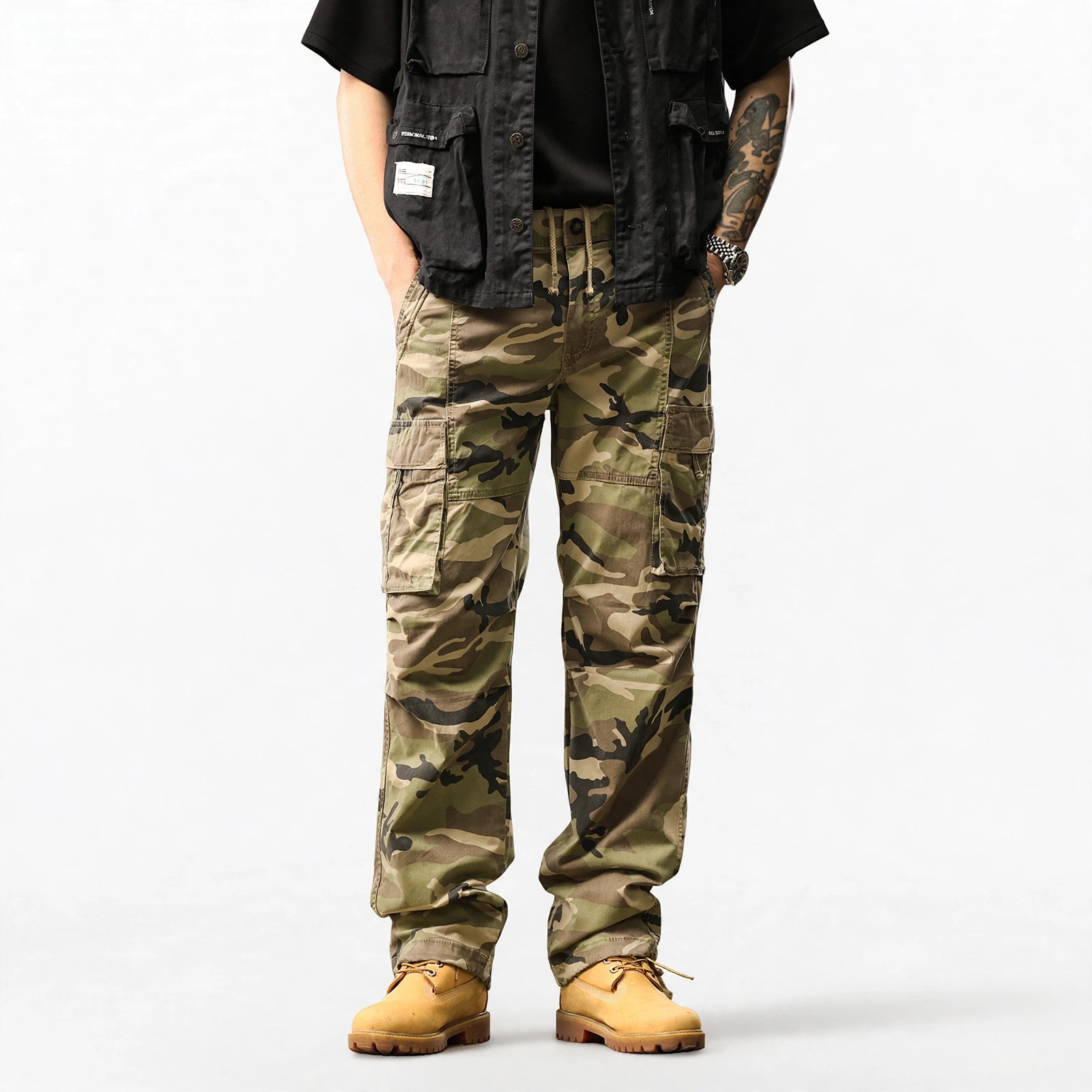 Lightweight Camouflage Cargo Pants #2233