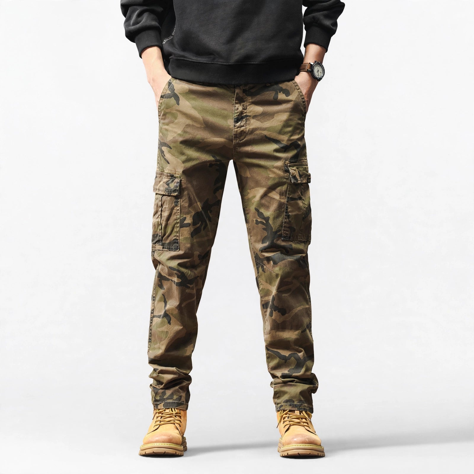 Stretch Camouflage Hiking Pants #C3671