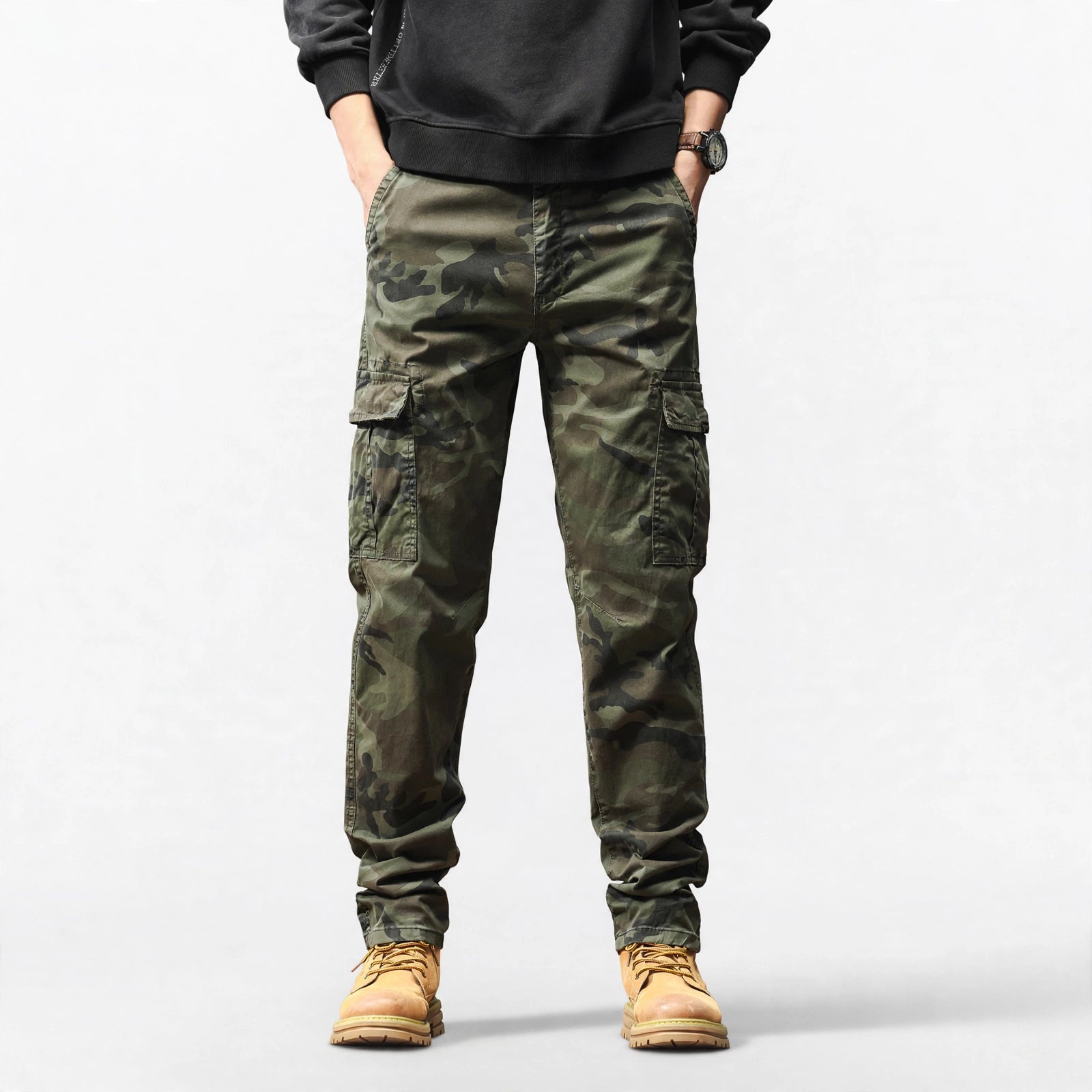 Stretch Camouflage Hiking Pants #C3671