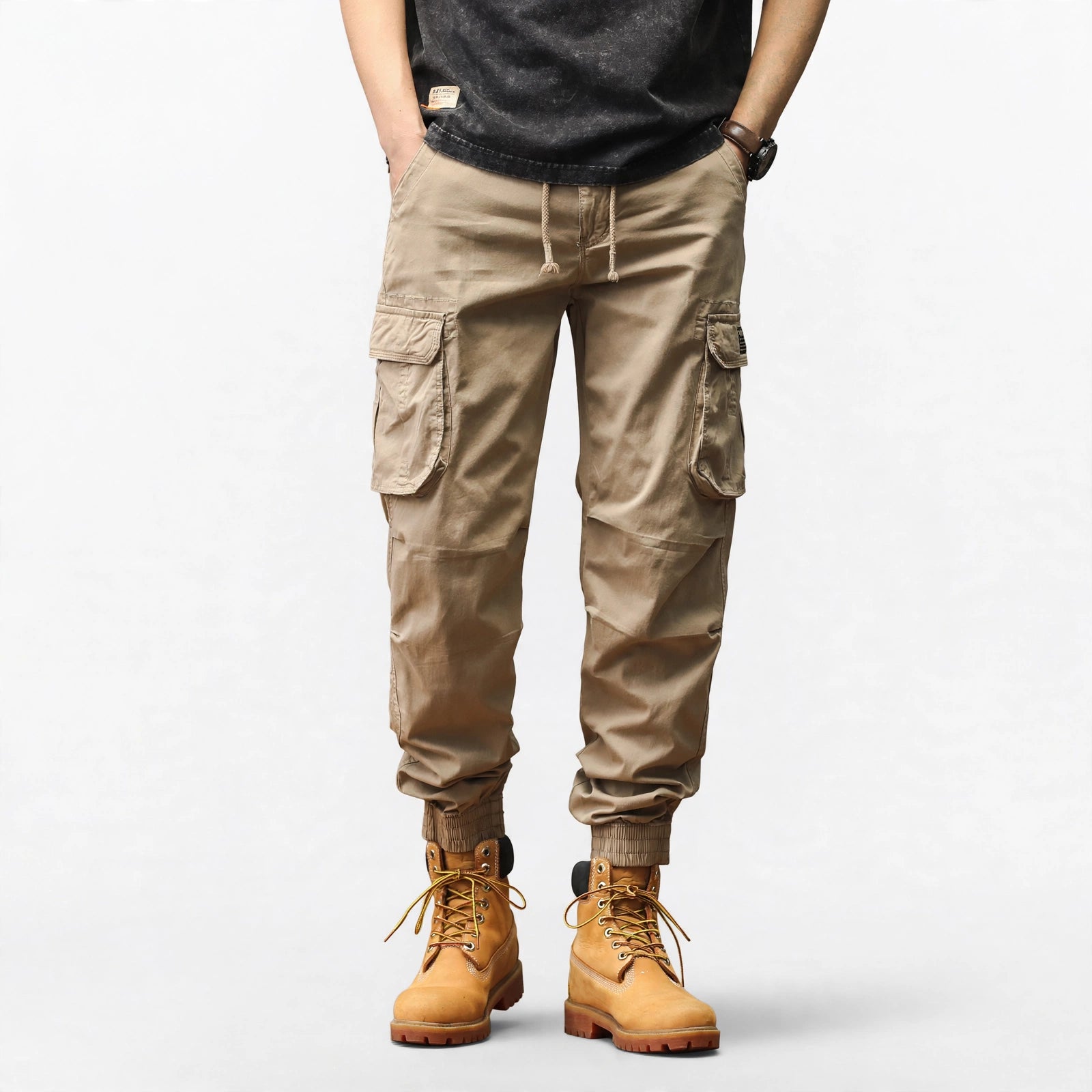 Pantalon tactique décontracté style jogger #2213