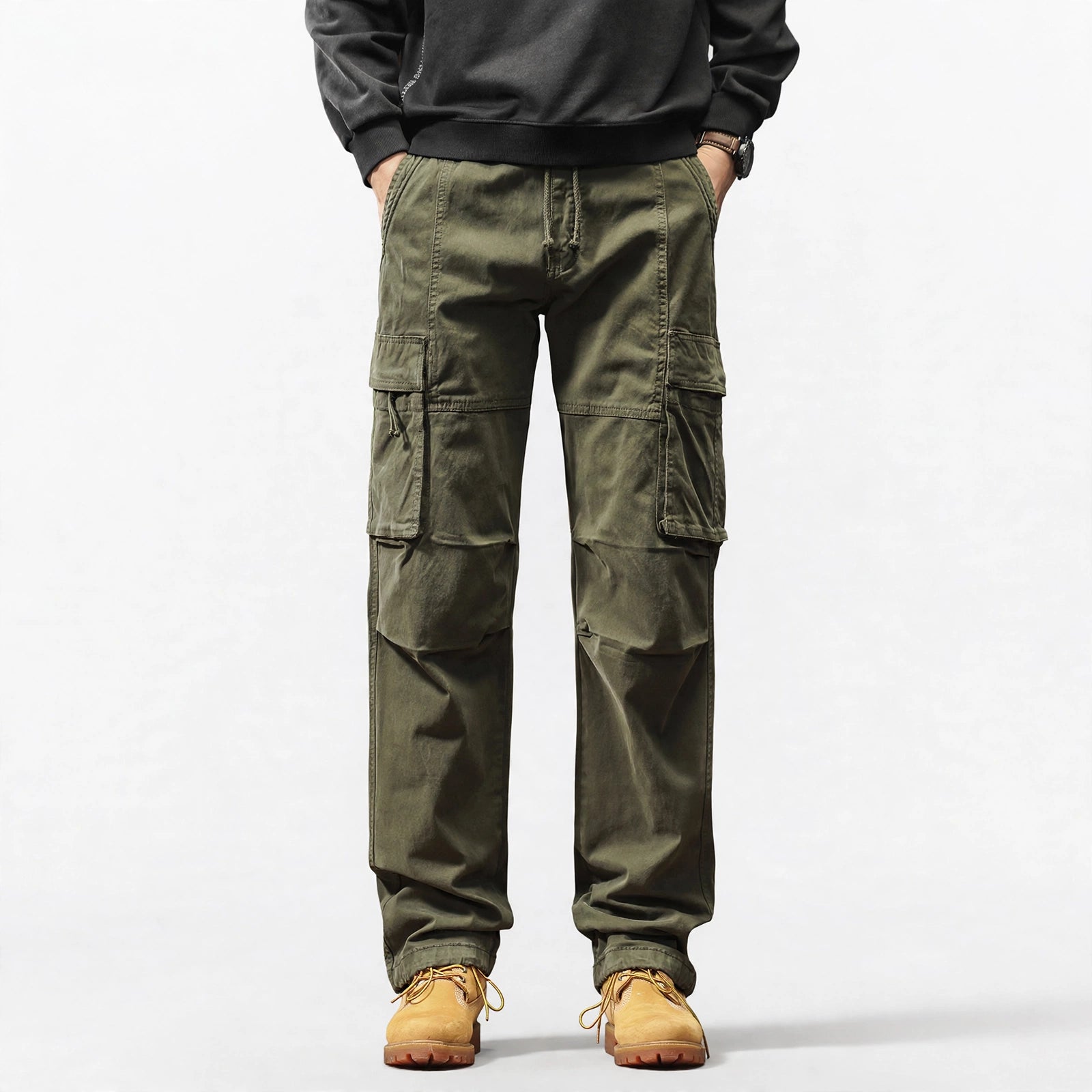 Pantalon Outdoor Ample Coupe Droite #2232