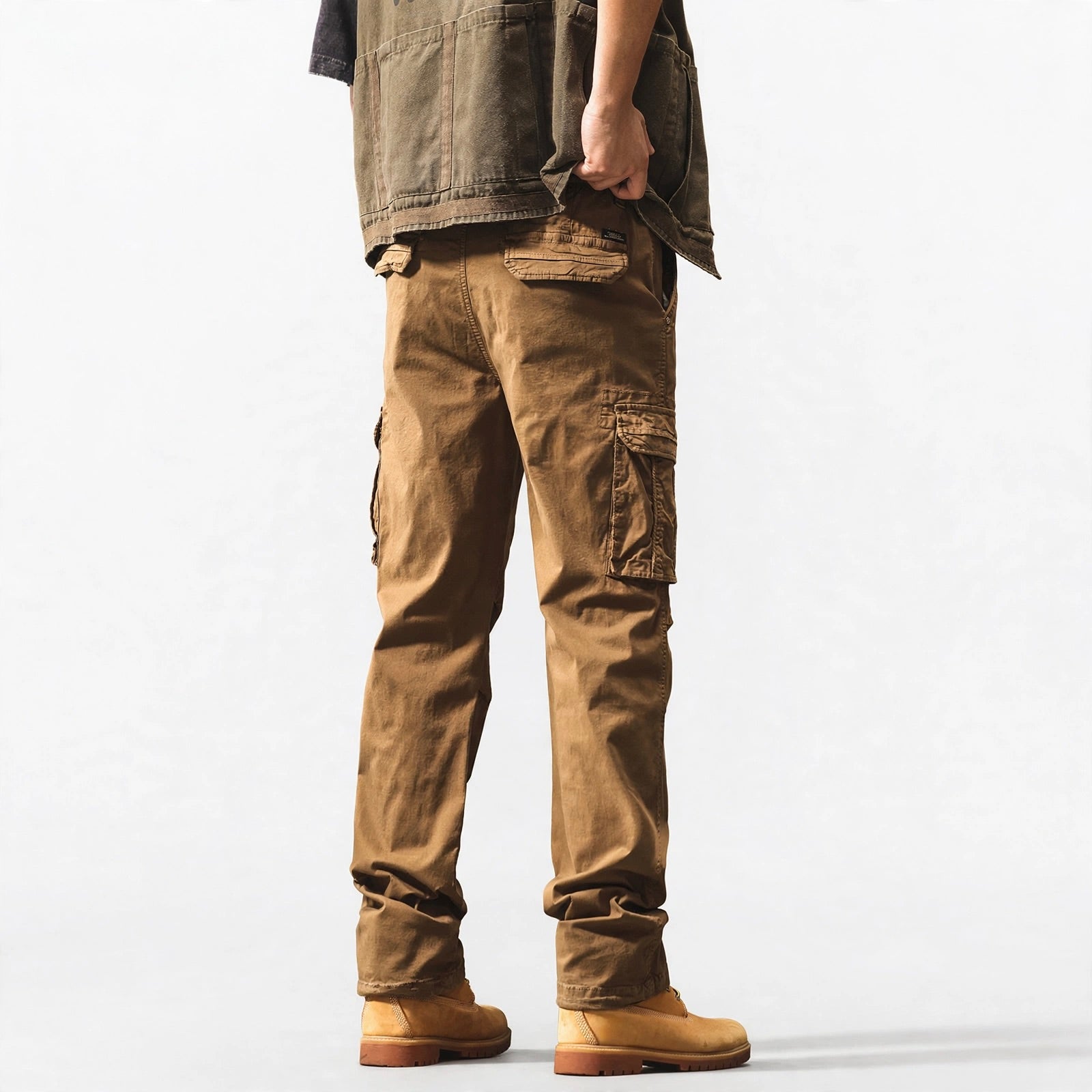 Urban Utility Flared Cargo Pants #2237