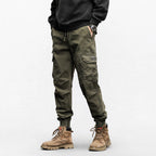 Pantalon multi-poches coupe droite ample #2212