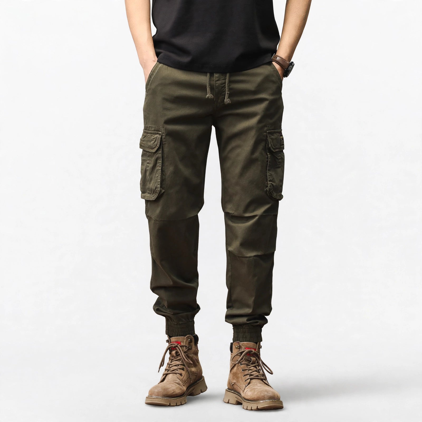 Pantalon tactique décontracté style jogger #2213