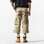 Below-the-Knee Cargo Shorts #2238