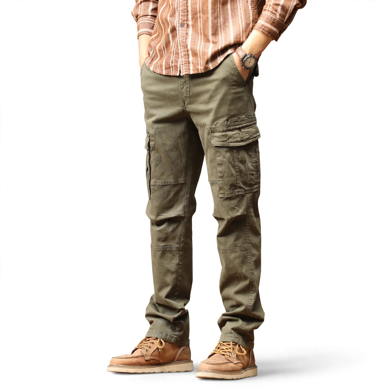 Lightweight Stretch Outdoor Cargo Pants #2219