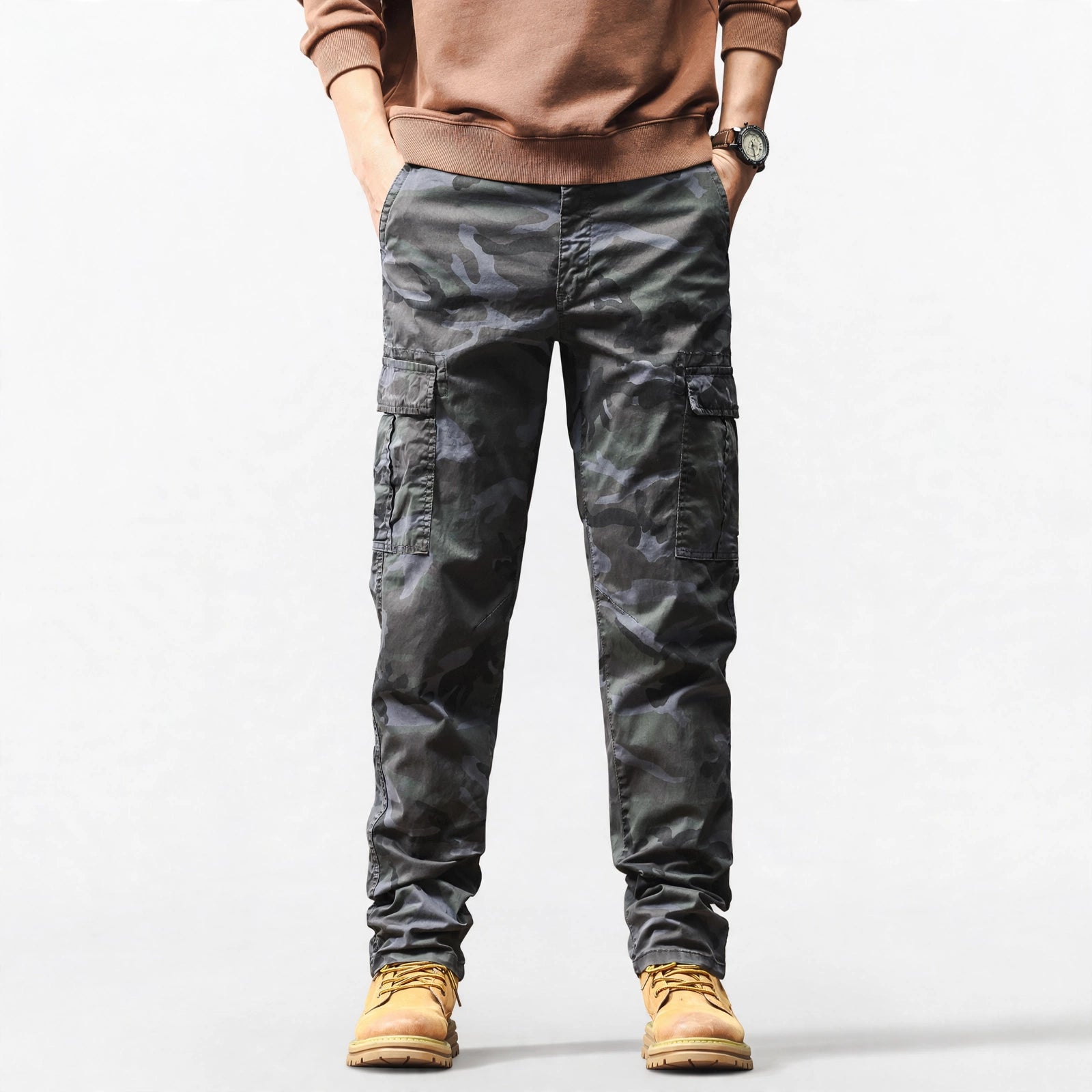 Stretch Camouflage Hiking Pants #C3671