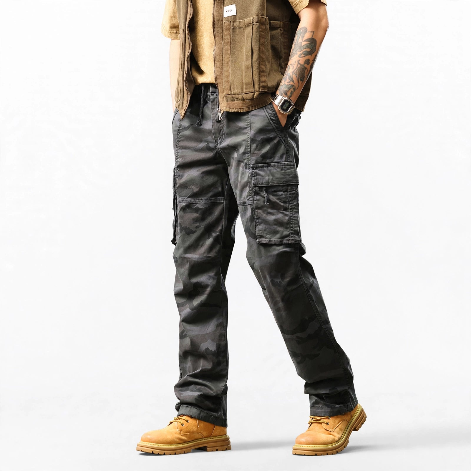 Lightweight Camouflage Cargo Pants #2233