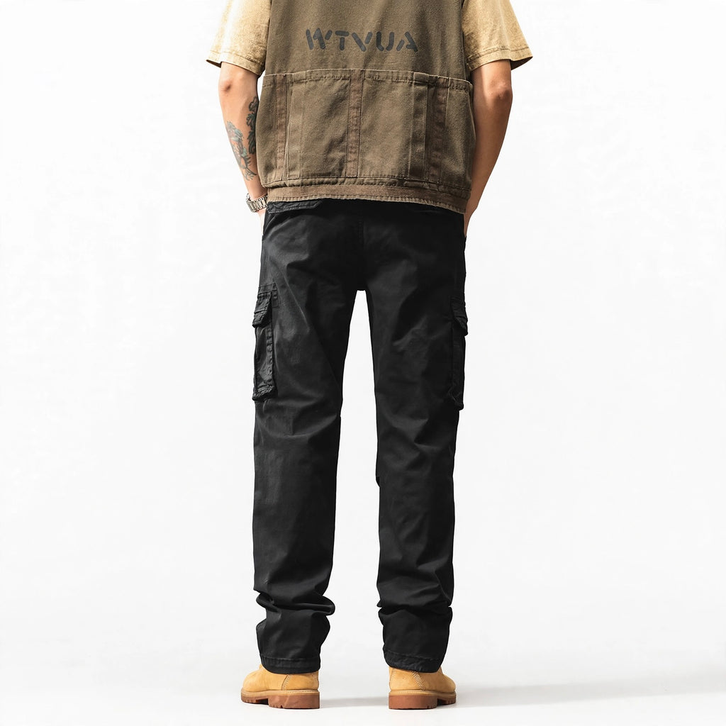 Urban Utility Flared Cargo Pants #2237
