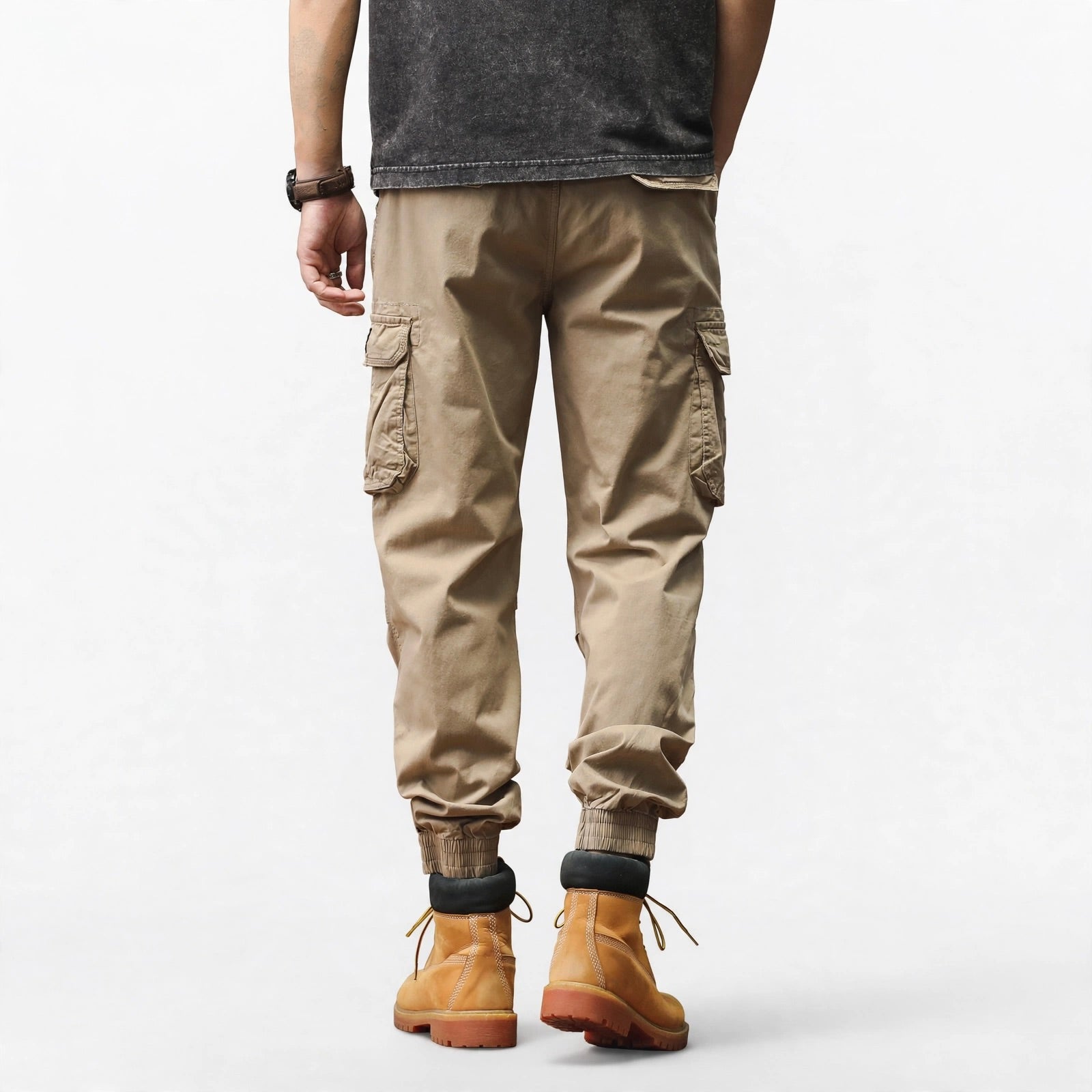 Jogger-Style Tactical Casual Pants #2213