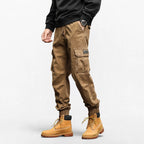 Pantalon multi-poches coupe droite ample #2212