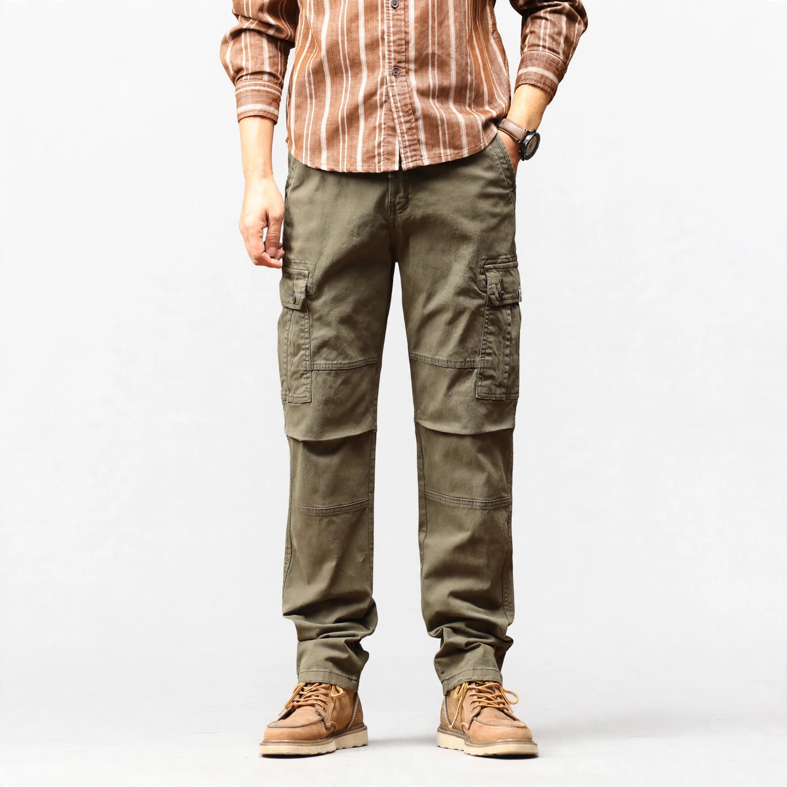 Pantalon cargo tactique robuste n°3800