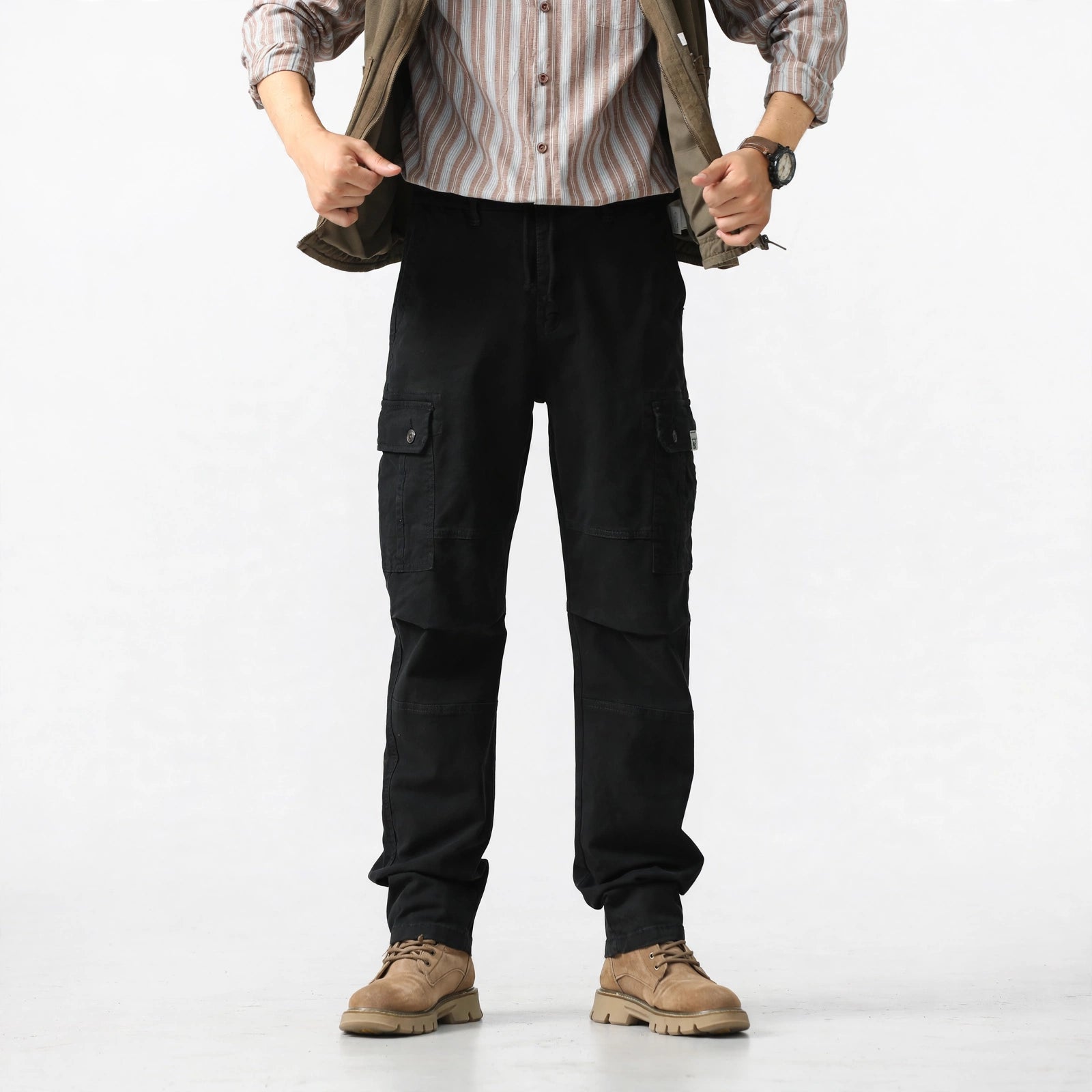 Pantalon cargo tactique robuste n°3800