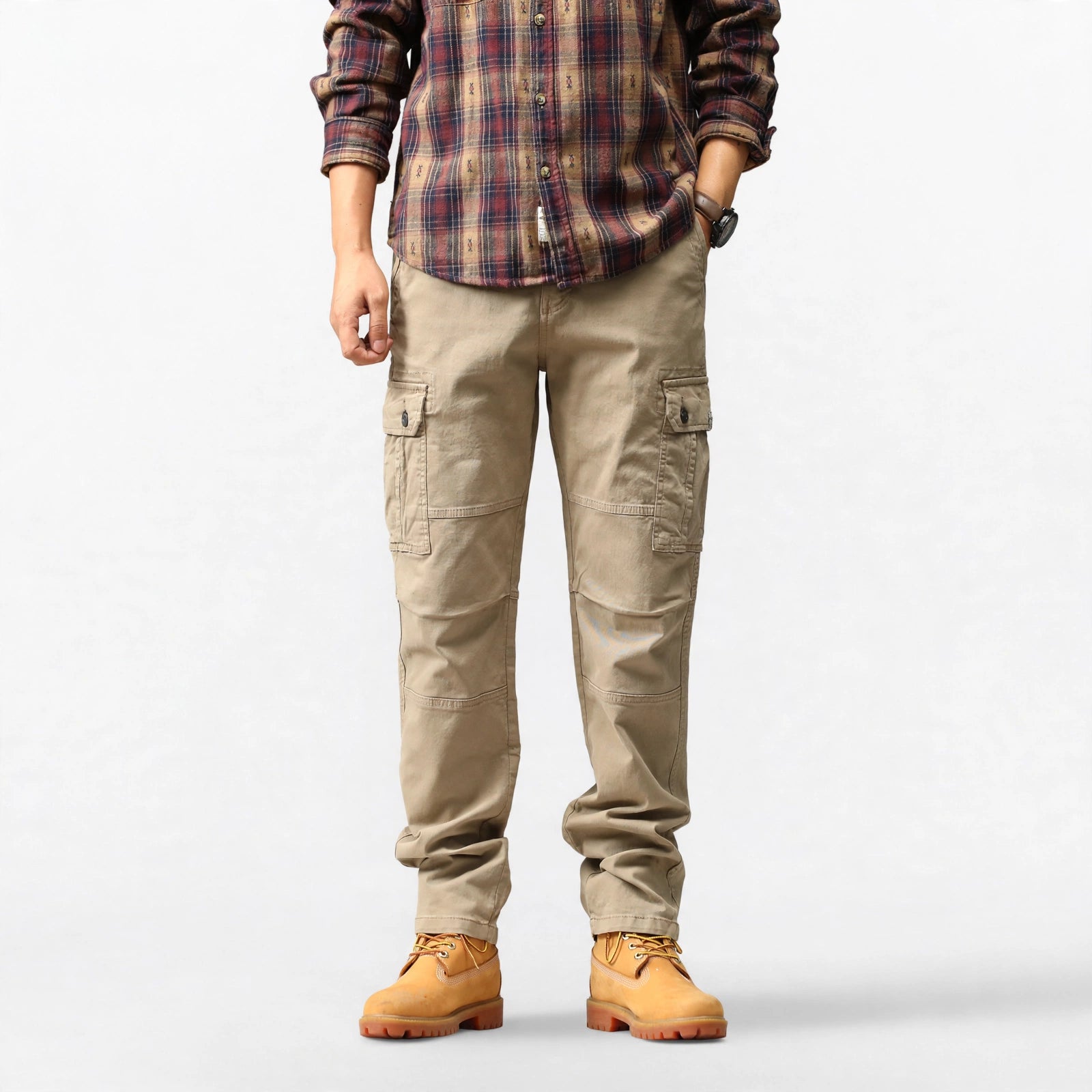 Pantalon cargo tactique robuste n°3800