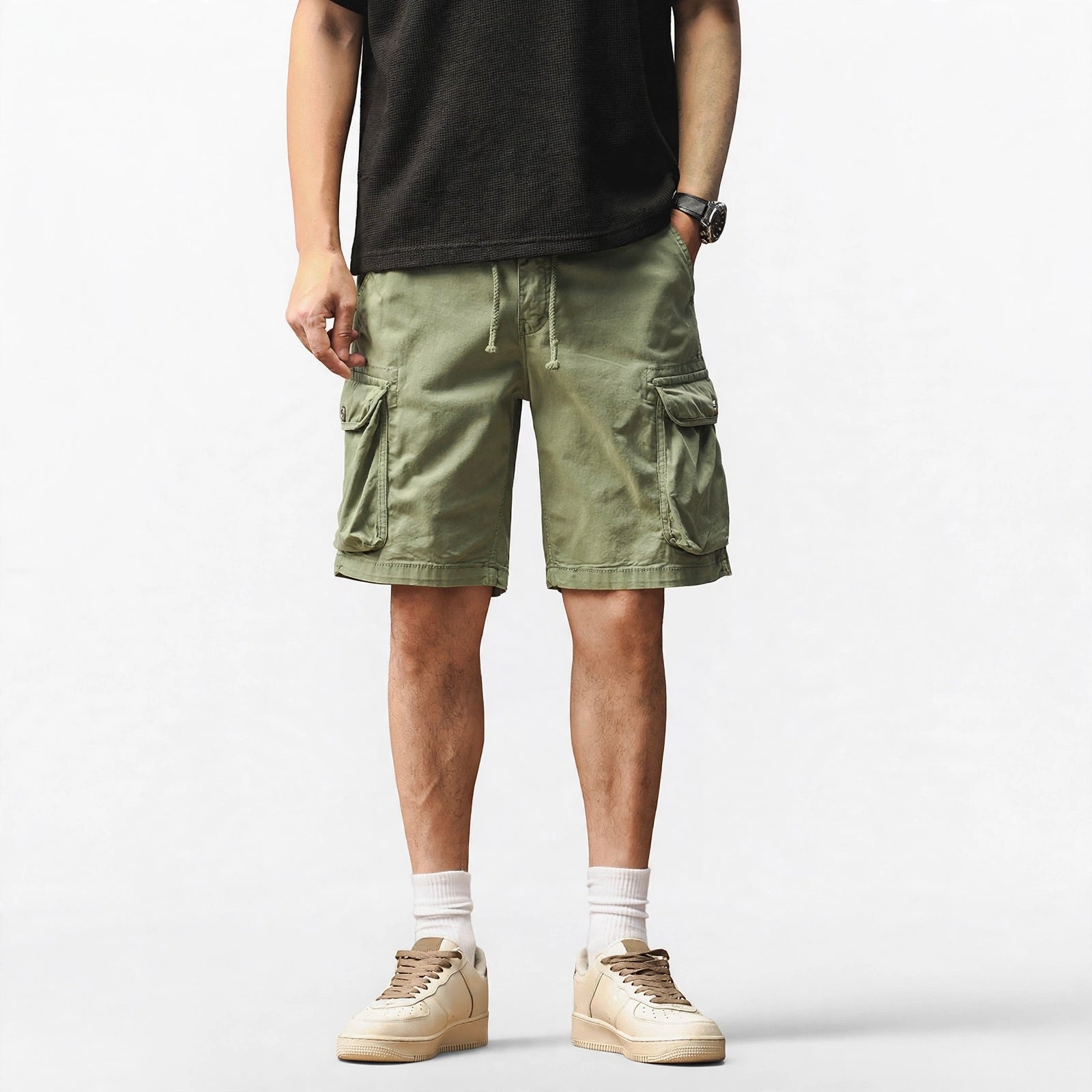 Outerwear Stretch Cargo Shorts #2225