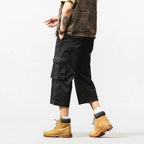 Below-the-Knee Cargo Shorts #2238